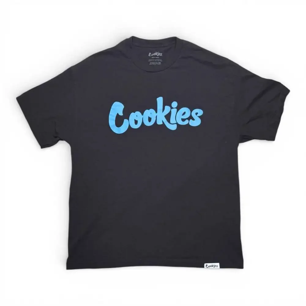 Cookies SF Original Logo Black and Blue T-Shirt - Picture 3 of 4